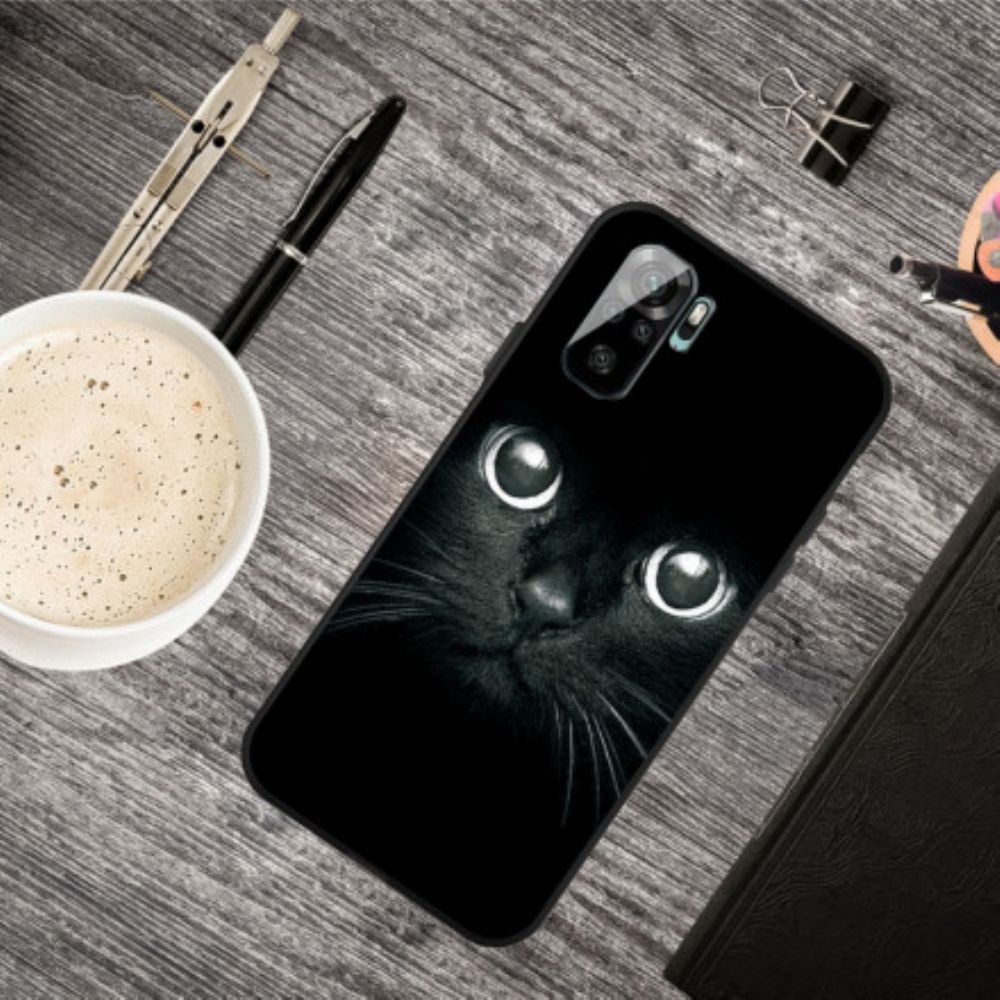 Telefoonhoesje voor Xiaomi Redmi Note 10 / 10S Kattenogen