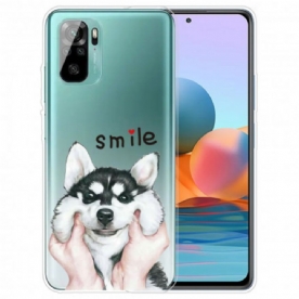 Telefoonhoesje voor Xiaomi Redmi Note 10 / 10S Lach Hond