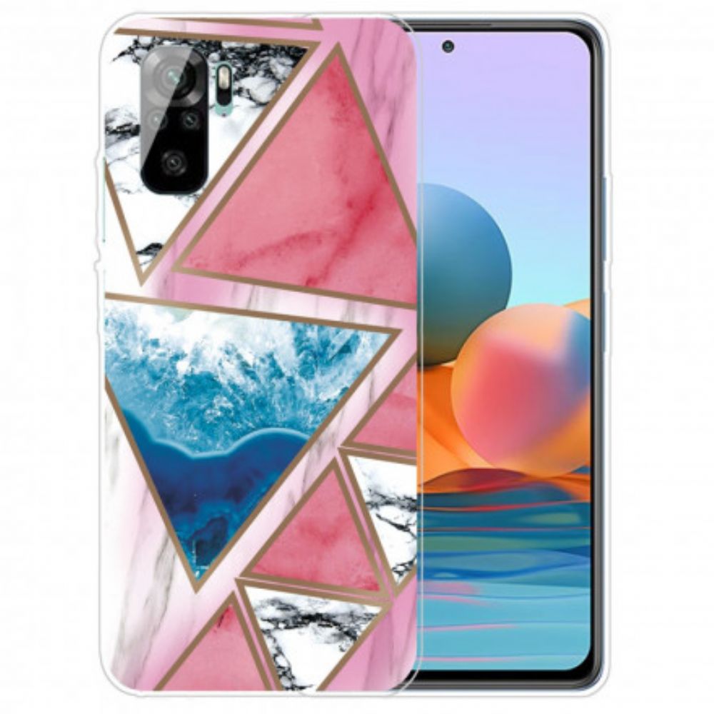 Telefoonhoesje voor Xiaomi Redmi Note 10 / 10S Marmeren Patroon