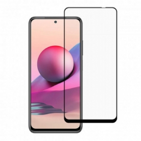 Xiaomi Redmi Note 10 / Note 10S Screenprotector Van Gehard Glas Met Zwarte Rand