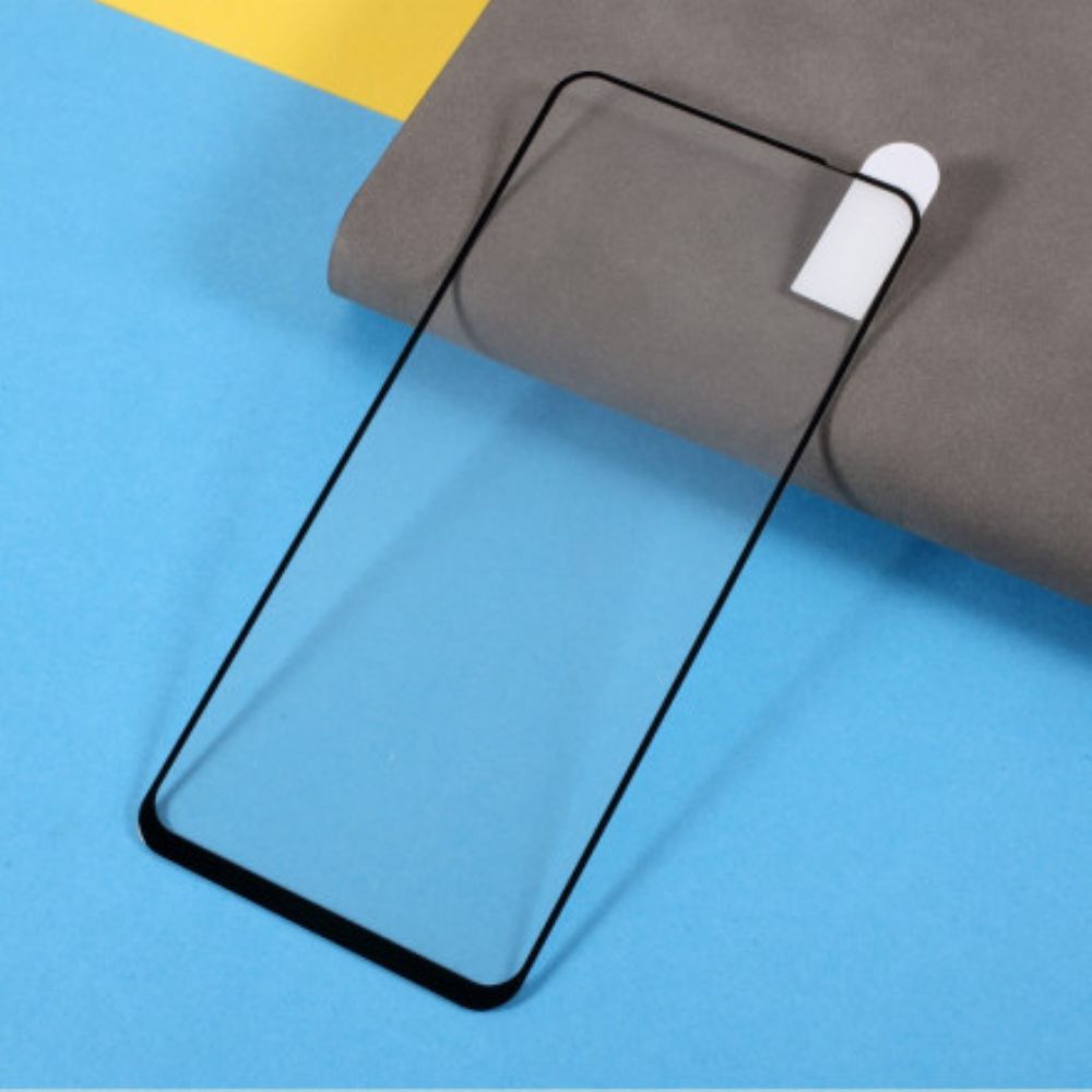 Xiaomi Redmi Note 10 / Note 10S Screenprotector Van Gehard Glas Met Zwarte Rand