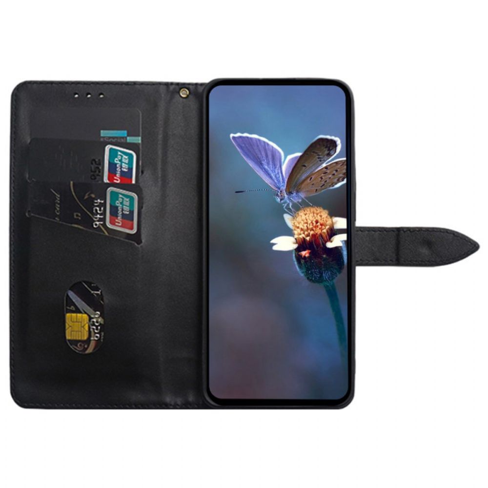 Folio-hoesje Oppo Reno 12 Pro 5g Idewei-klinknagels