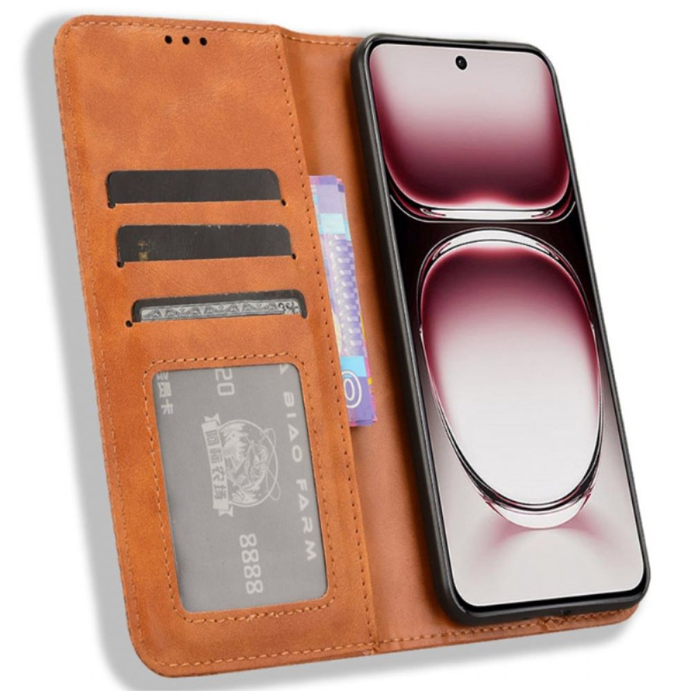 Folio-hoesje Oppo Reno 12 Pro 5g Vintage Fries Bescherming Hoesje