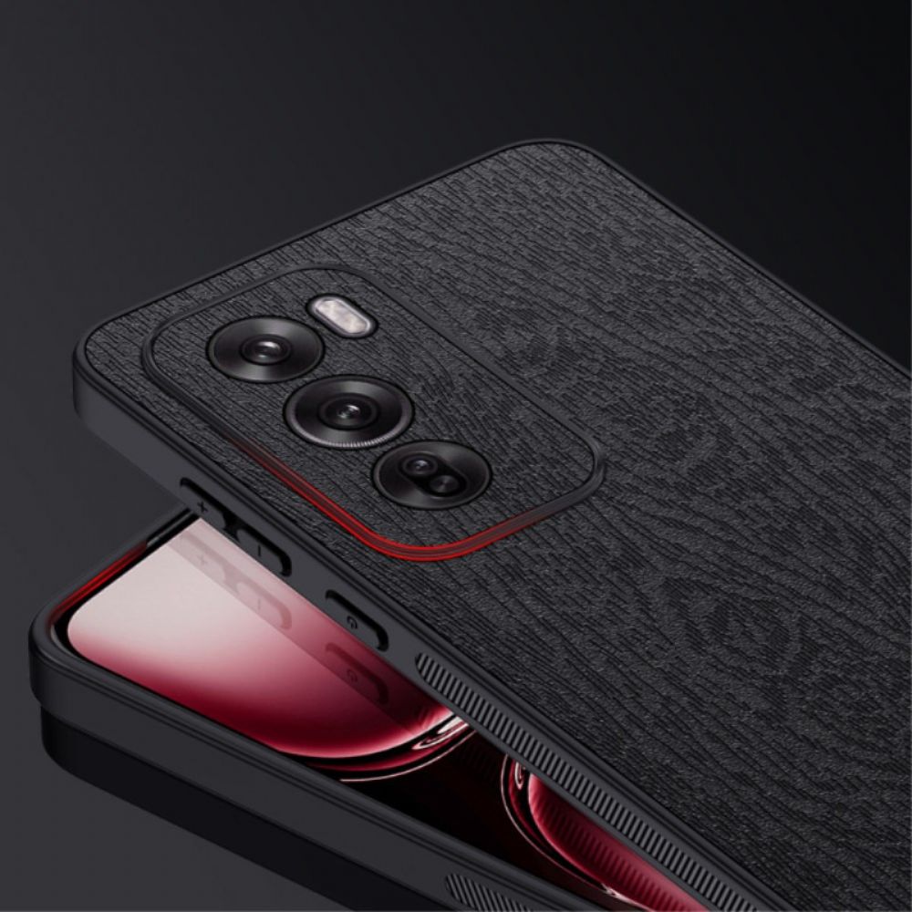 Hoesje Oppo Reno 12 Pro 5g Houteffect Bescherming Hoesje