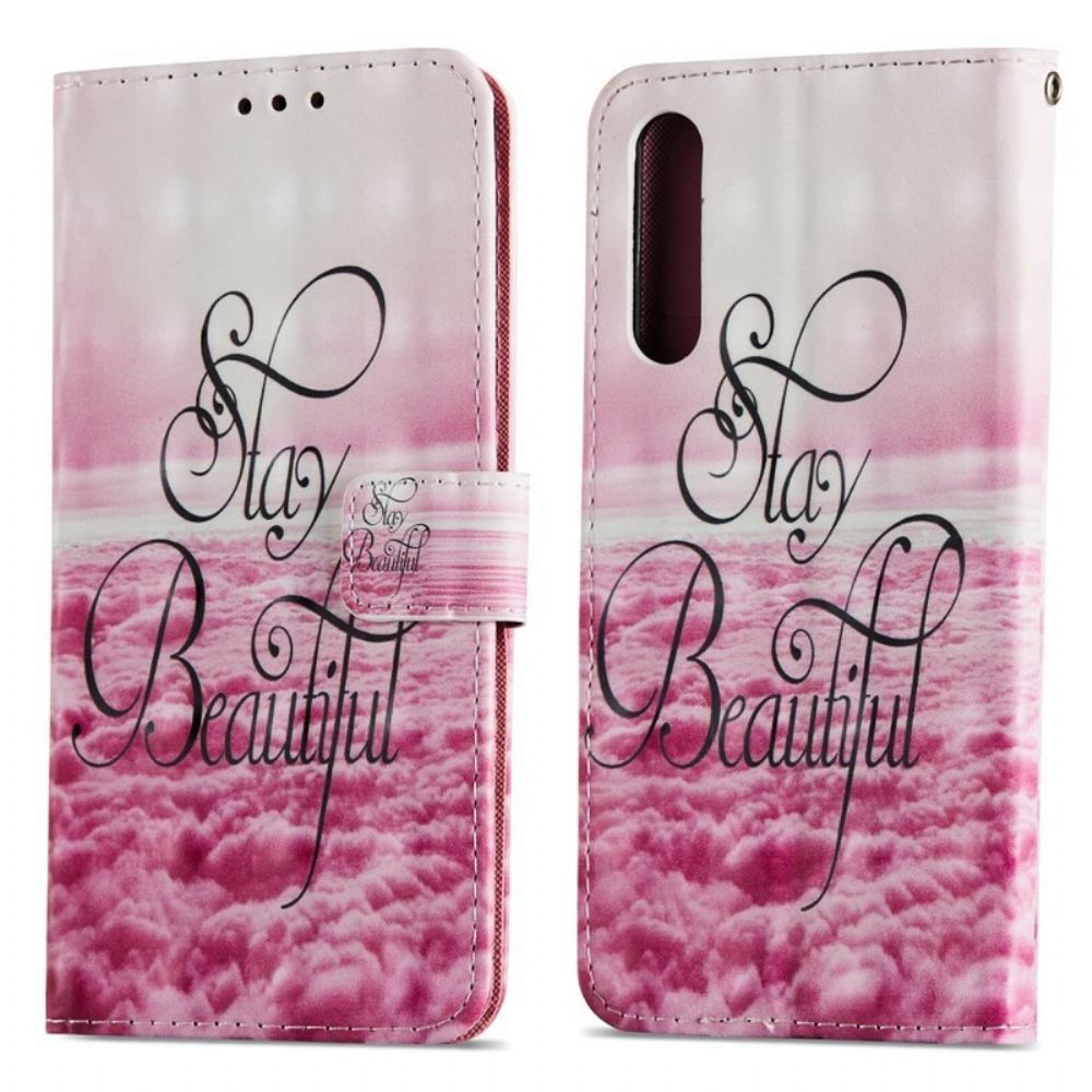 Flip Case voor Huawei P20 Pro Blijf Mooi 3d