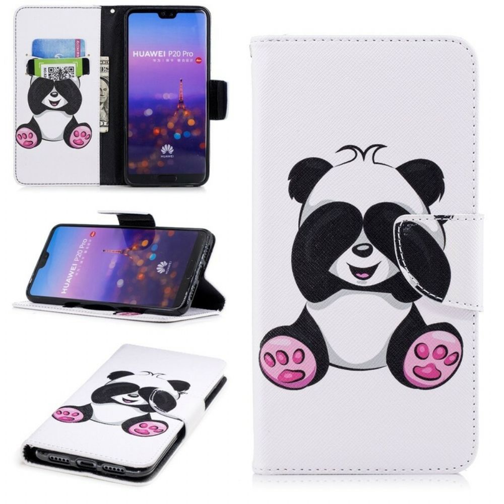 Folio-hoesje voor Huawei P20 Pro Pandaplezier