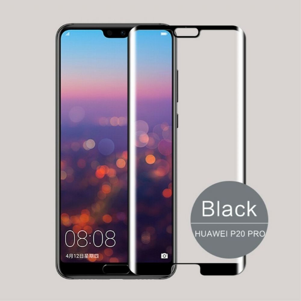 Gebogen Bescherming Van Gehard Glas Voor Huawei P20 Pro Mofi