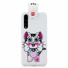 Hoesje voor Huawei P20 Pro 3d Kattenpret