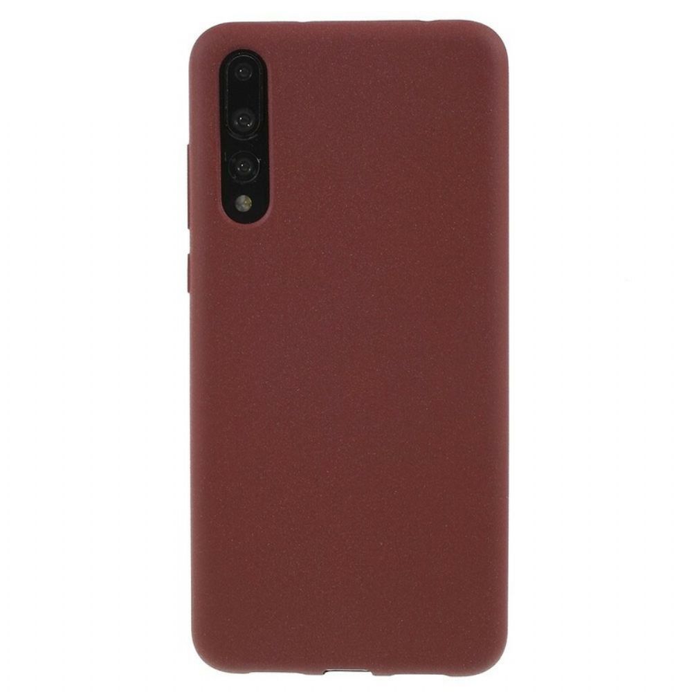 Hoesje voor Huawei P20 Pro Siliconen Mat