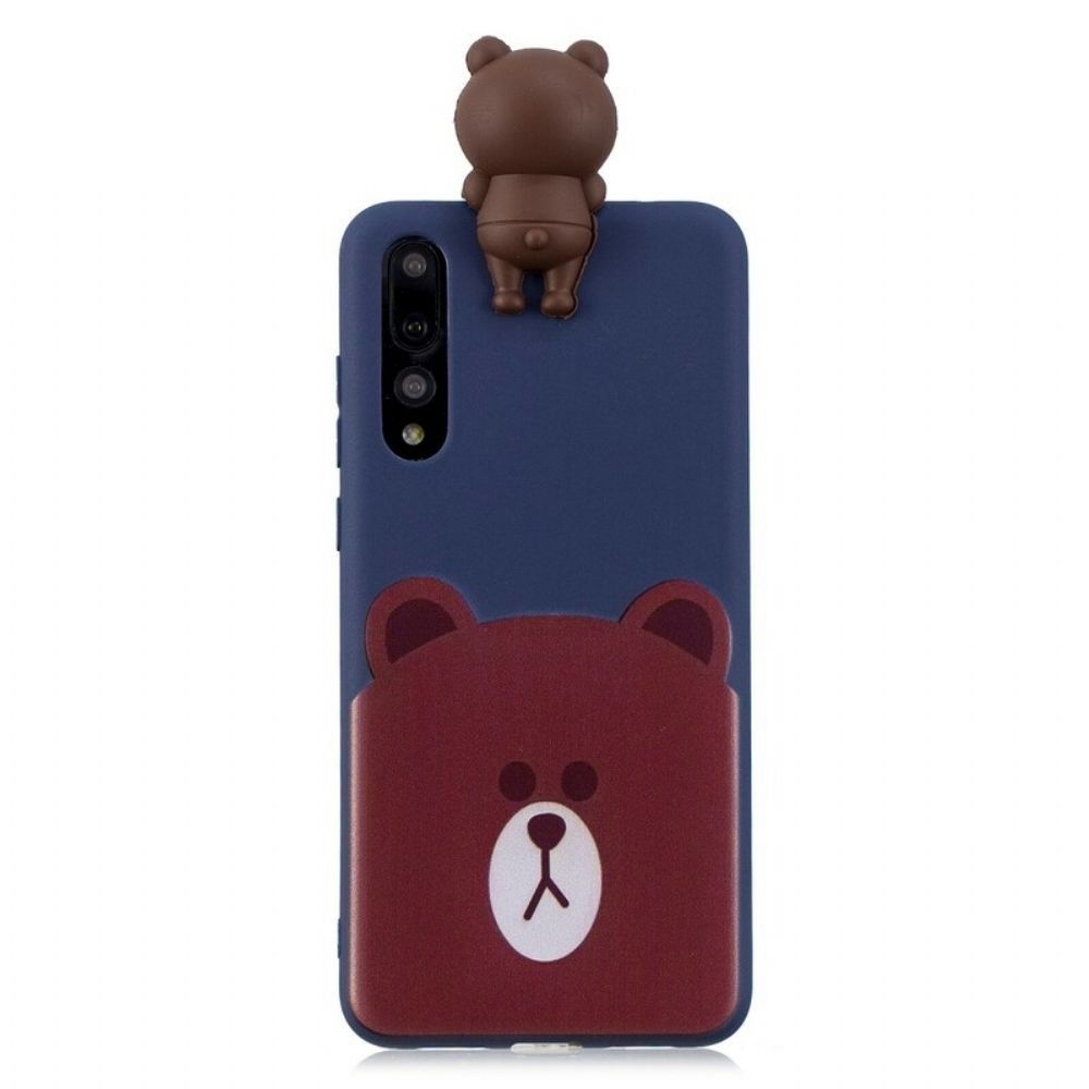 Telefoonhoesje voor Huawei P20 Pro 3d Grappige Panda