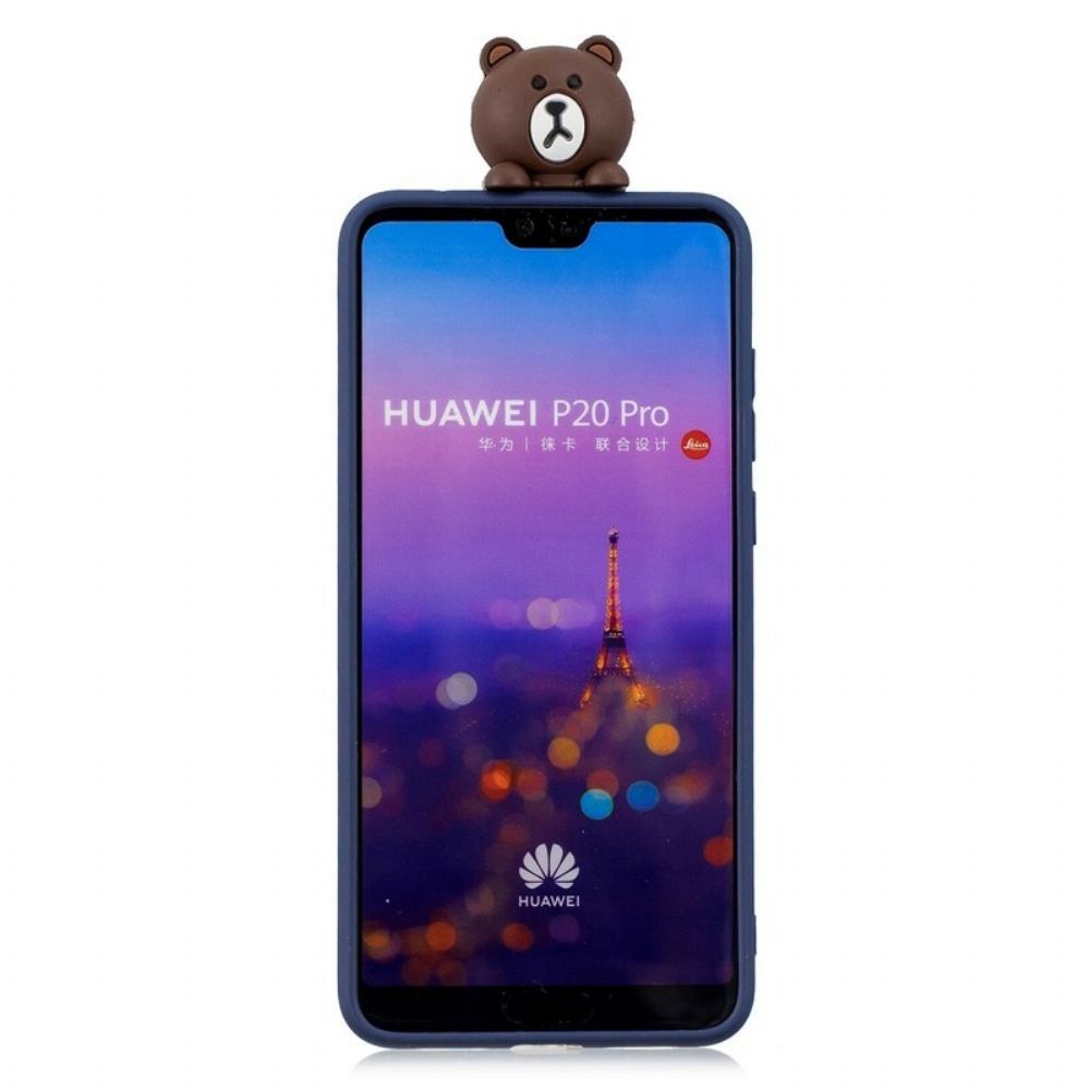 Telefoonhoesje voor Huawei P20 Pro 3d Grappige Panda