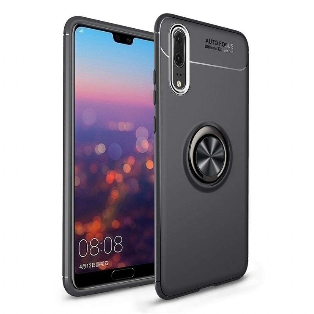 Telefoonhoesje voor Huawei P20 Pro Draaiende Ring