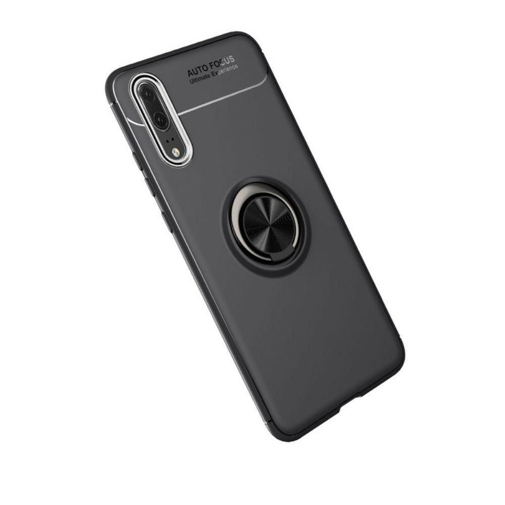 Telefoonhoesje voor Huawei P20 Pro Draaiende Ring