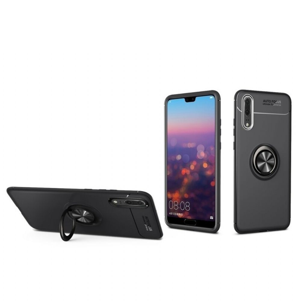 Telefoonhoesje voor Huawei P20 Pro Draaiende Ring