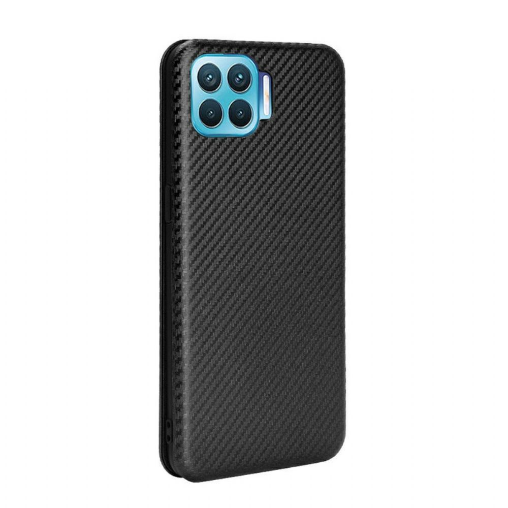 Bescherming Hoesje voor Realme 7 Pro Folio-hoesje Gekleurde Carbon Silicone