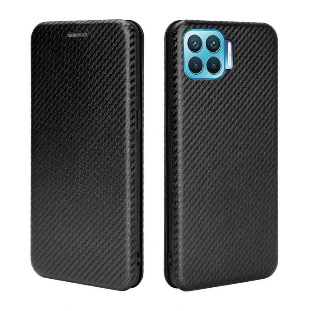 Bescherming Hoesje voor Realme 7 Pro Folio-hoesje Gekleurde Carbon Silicone