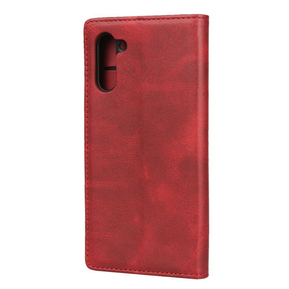 Bescherming Hoesje voor Samsung Galaxy Note 10 Folio-hoesje Pure Elegantie