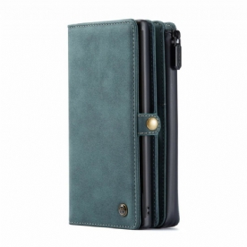 Folio-hoesje voor Samsung Galaxy Note 10 Caseme Vintage Leer