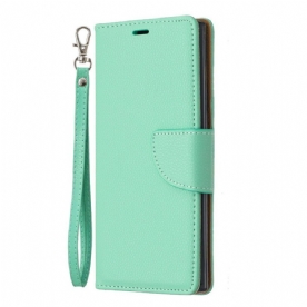 Folio-hoesje voor Samsung Galaxy Note 10 Flip Case Litchi Flap Schuin