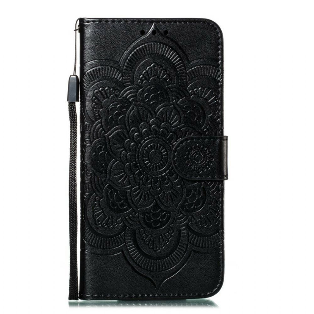 Folio-hoesje voor Samsung Galaxy Note 10 Volledige Mandala