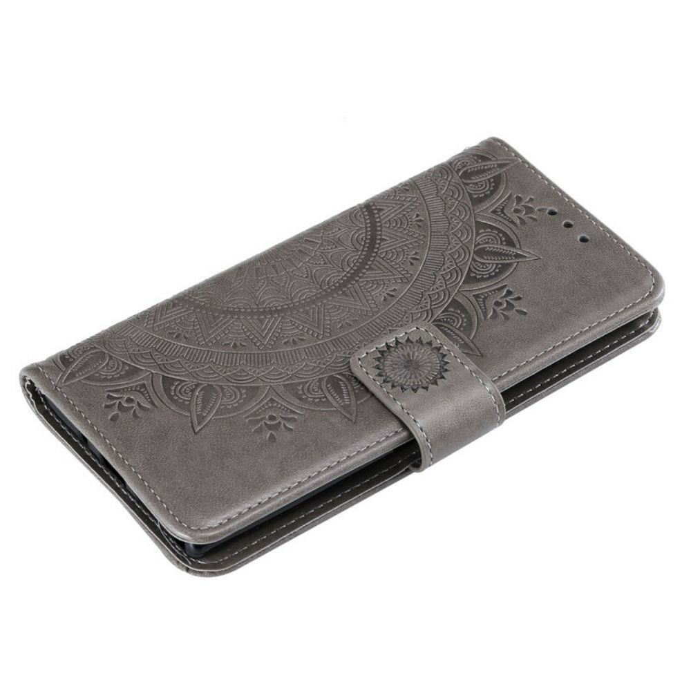 Folio-hoesje voor Samsung Galaxy Note 10 Zon Mandala