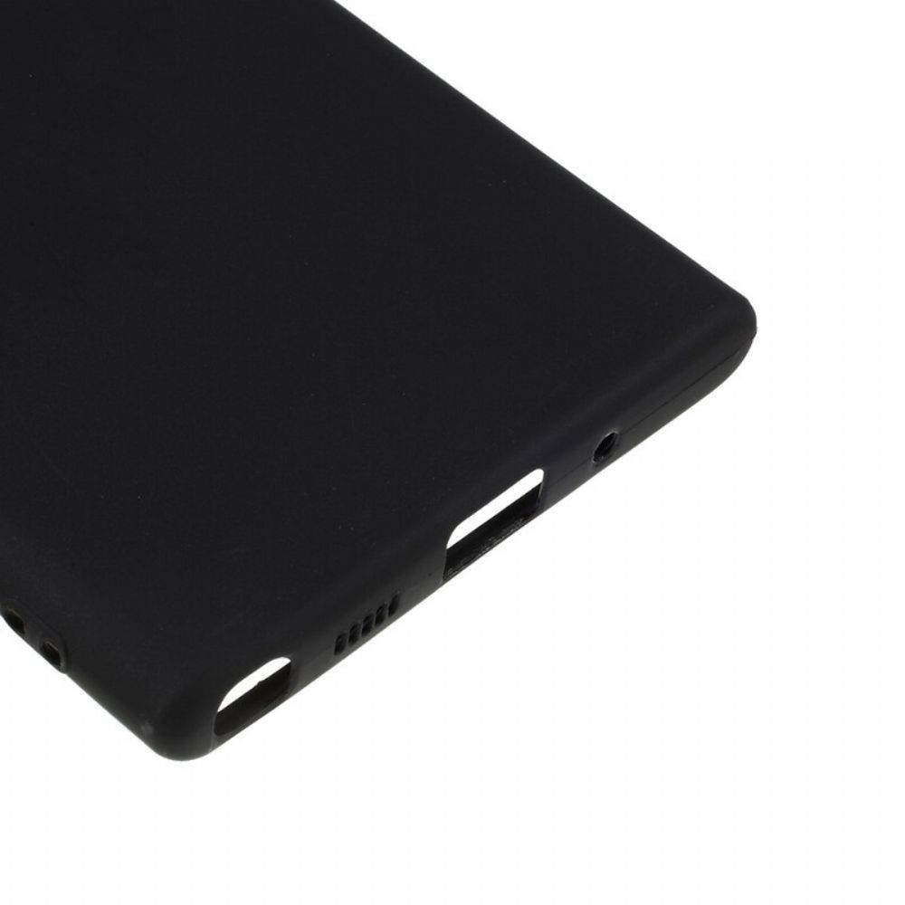 Hoesje voor Samsung Galaxy Note 10 Matte Siliconen