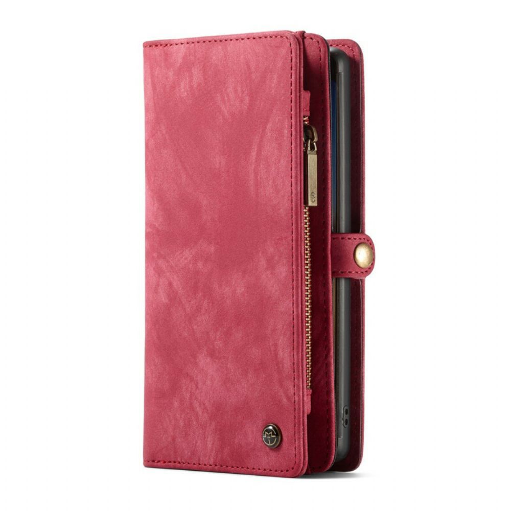 Hoesje voor Samsung Galaxy Note 10 Portemonnee Leren Folio-hoesje Caseme Portemonnee