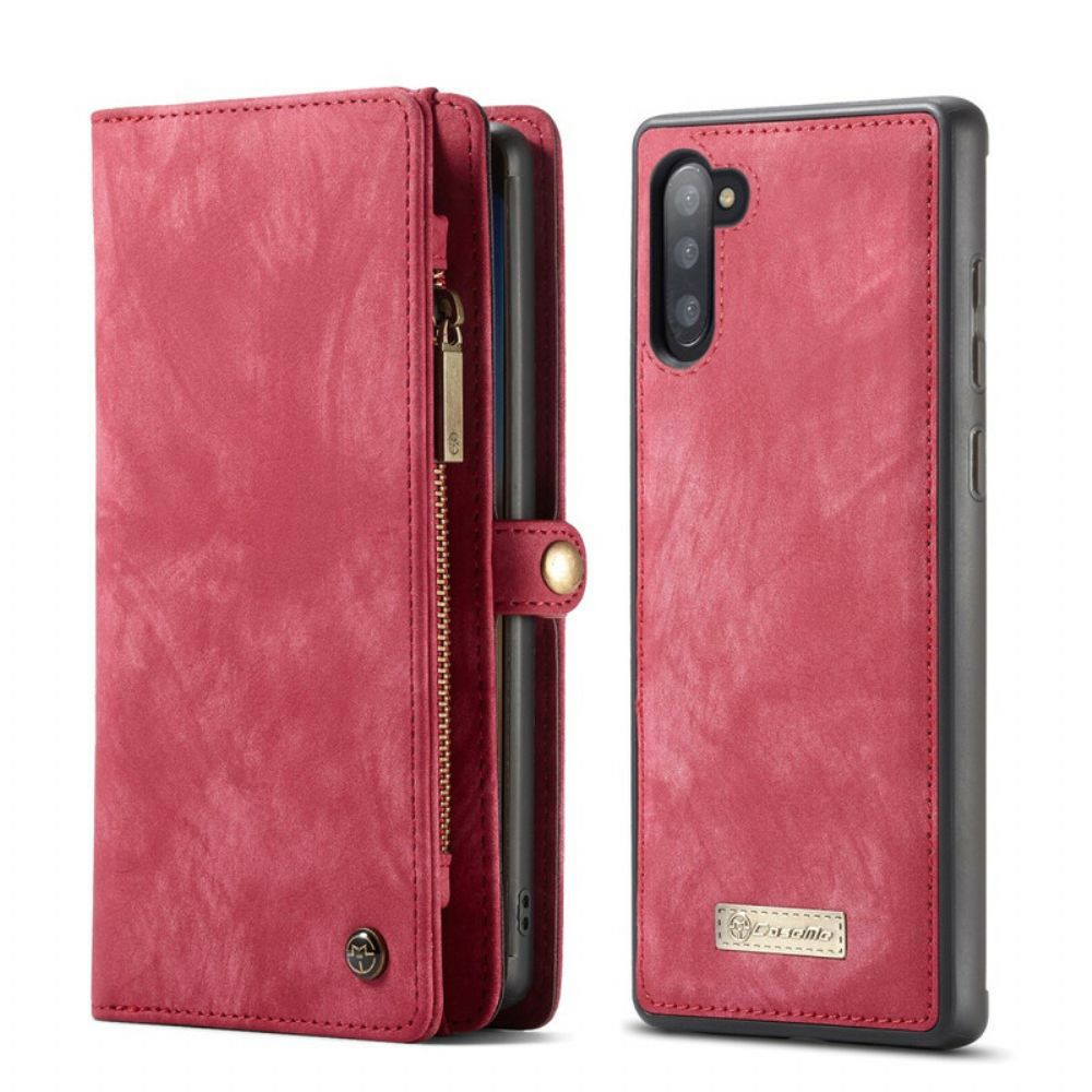 Hoesje voor Samsung Galaxy Note 10 Portemonnee Leren Folio-hoesje Caseme Portemonnee