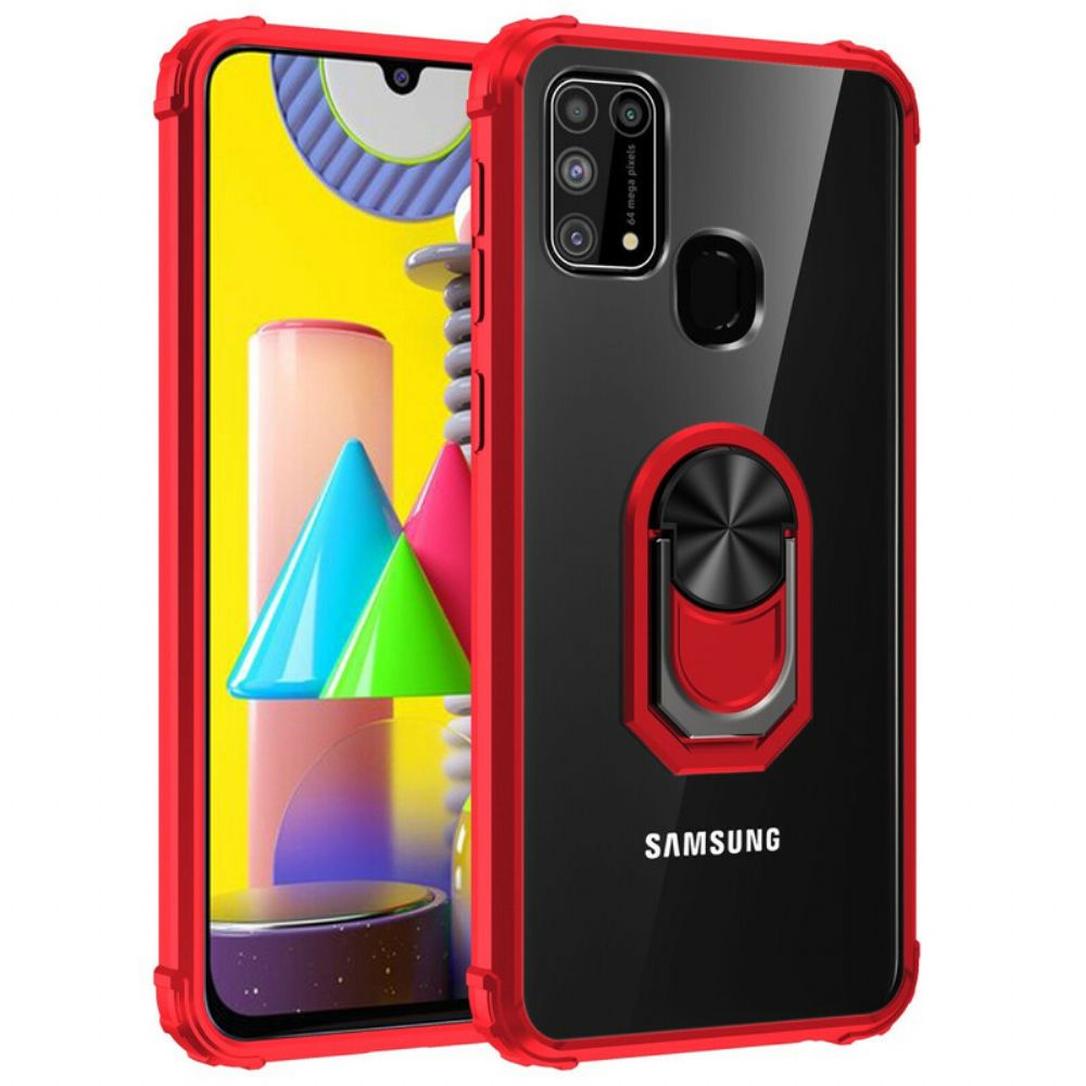 Hoesje voor Samsung Galaxy M31 Acryl Versterkte Hoeken