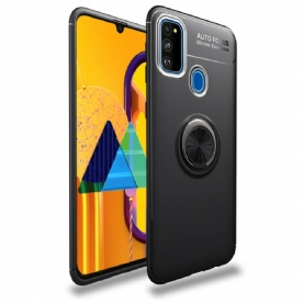 Hoesje voor Samsung Galaxy M31 Draaiende Ring