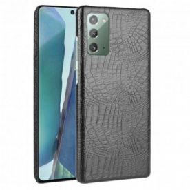 Hoesje voor Samsung Galaxy M31 Krokodillenleereffect