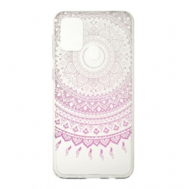 Hoesje voor Samsung Galaxy M31 Transparante Gekleurde Mandala