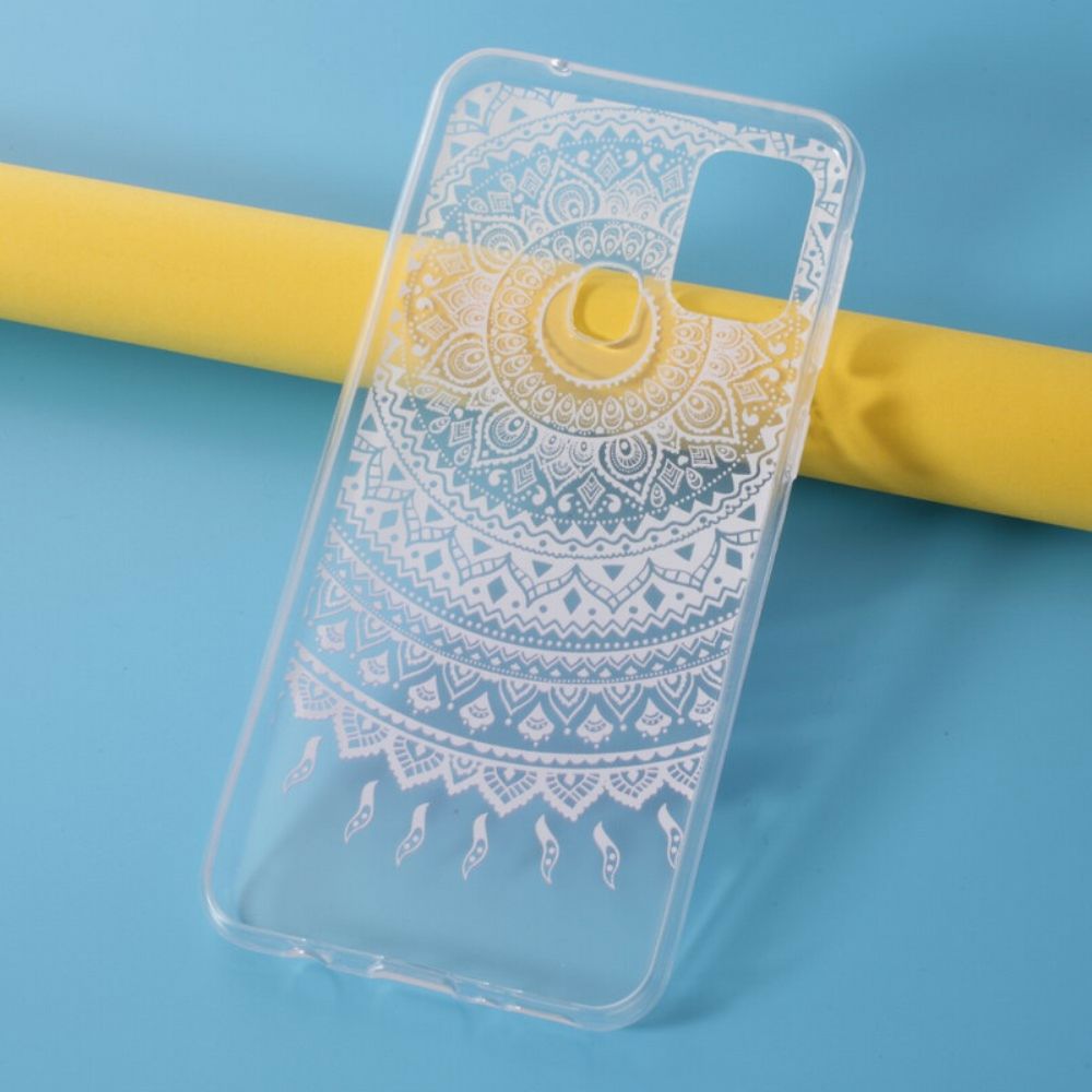 Hoesje voor Samsung Galaxy M31 Transparante Gekleurde Mandala