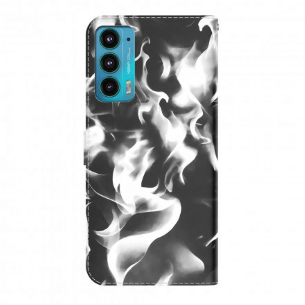 Folio-hoesje voor Motorola Edge 20 Abstract Patroon