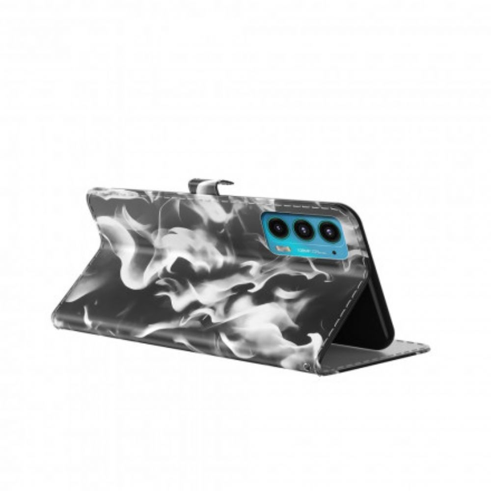 Folio-hoesje voor Motorola Edge 20 Abstract Patroon