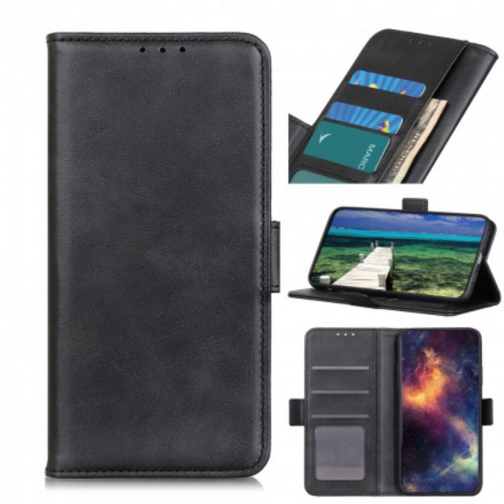 Folio-hoesje voor Motorola Edge 20 Dubbele Sluiting