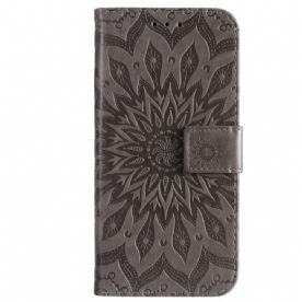 Folio-hoesje voor Motorola Edge 20 Zonnebloem