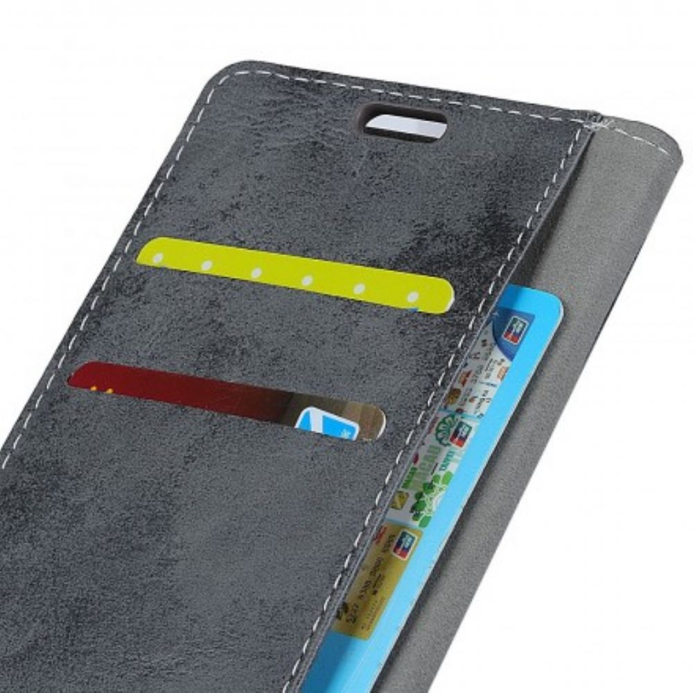 Folio-hoesje voor Samsung Galaxy A7 Vintage Leereffect