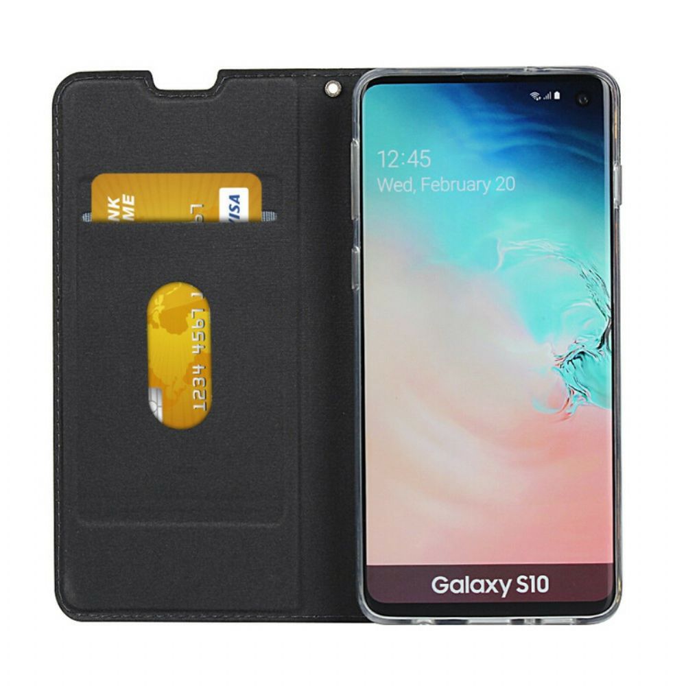 Bescherming Hoesje voor Samsung Galaxy S10 Folio-hoesje Ultrafijnheid