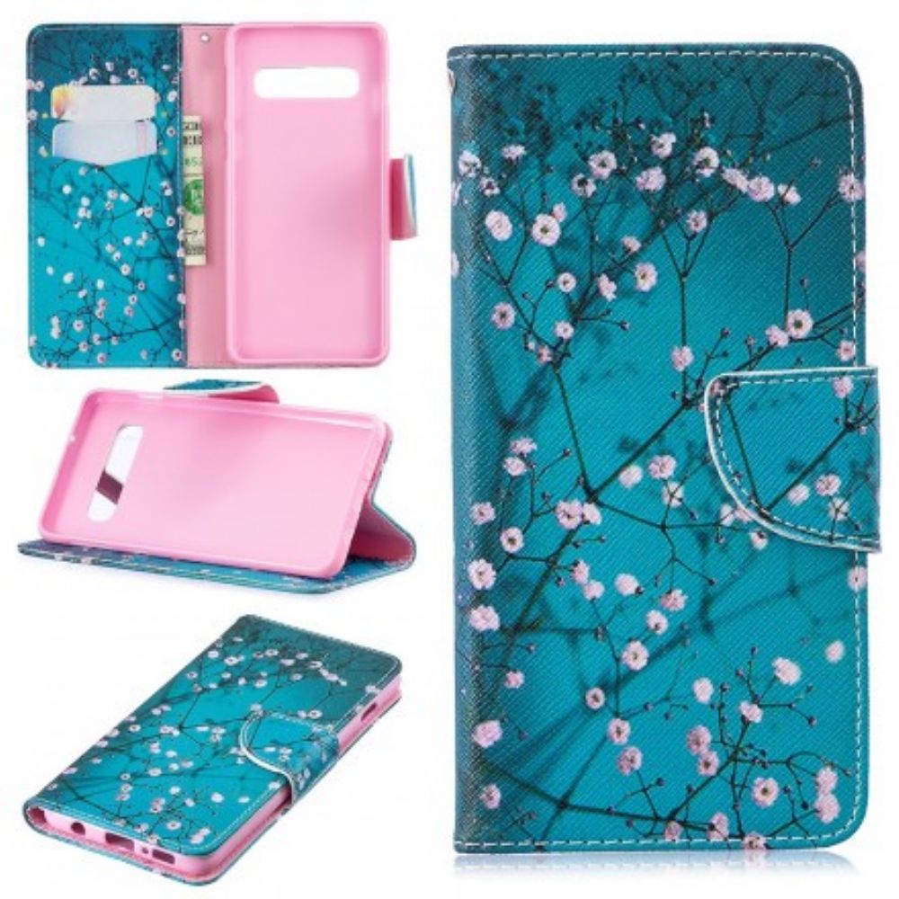 Folio-hoesje voor Samsung Galaxy S10 Bloeiende Boom