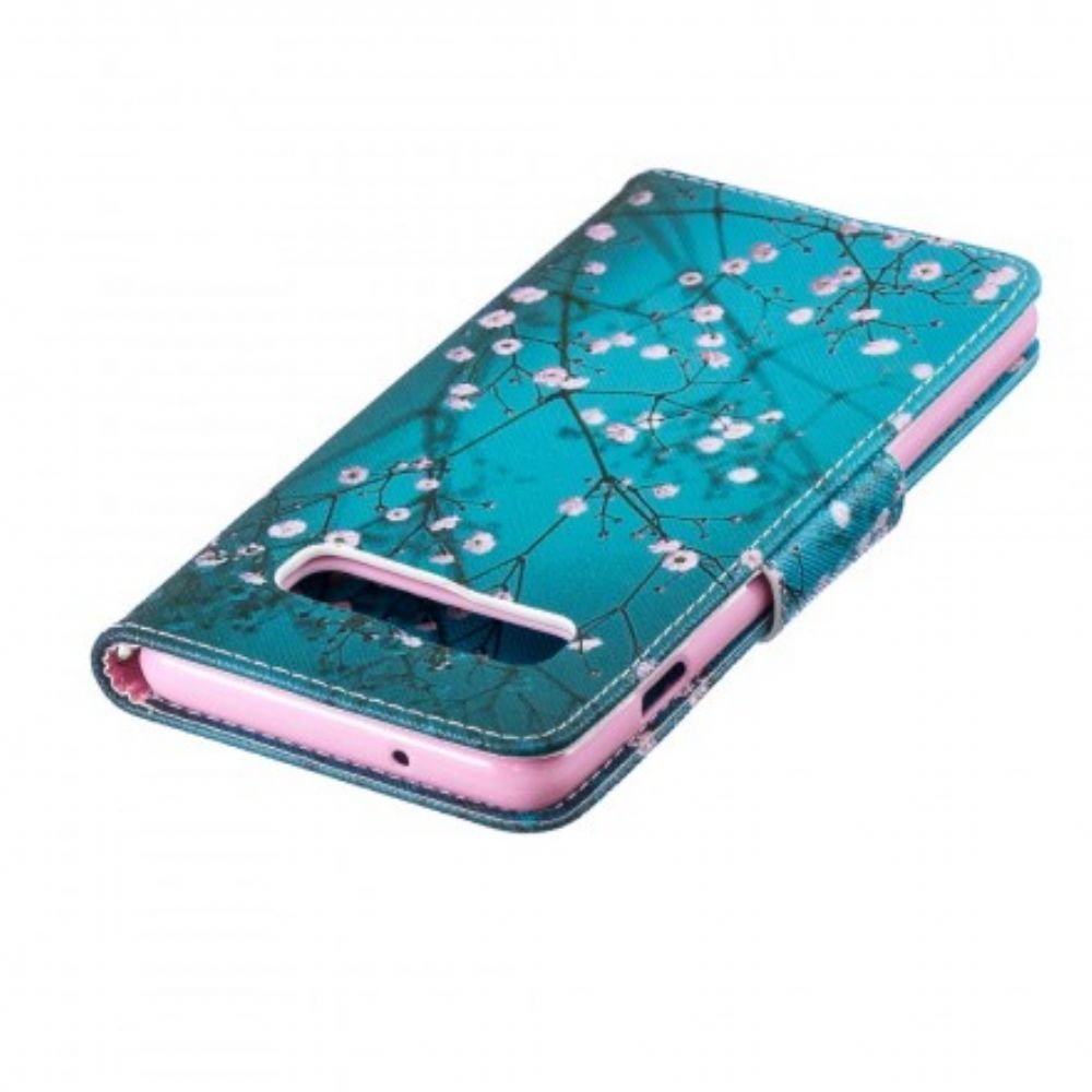 Folio-hoesje voor Samsung Galaxy S10 Bloeiende Boom