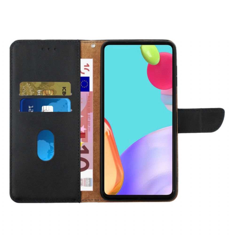 Folio-hoesje voor Samsung Galaxy S10 Echt Nappaleer