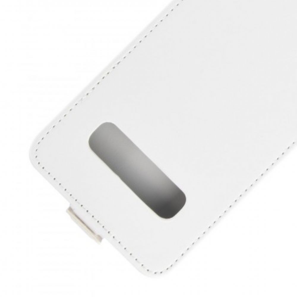 Folio-hoesje voor Samsung Galaxy S10 Flip Case Opvouwbaar Leereffect