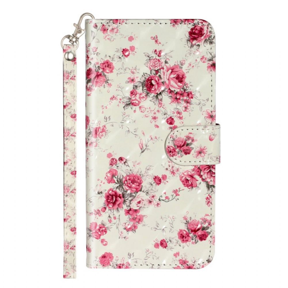 Folio-hoesje voor Samsung Galaxy S10 Liberty Royal Flowers