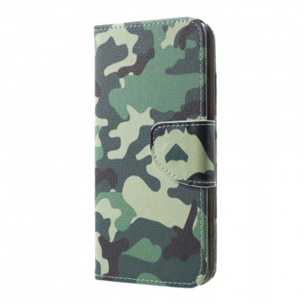 Folio-hoesje voor Samsung Galaxy S10 Militaire Camouflage