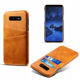 Hoesje voor Samsung Galaxy S10 Kaarthouder