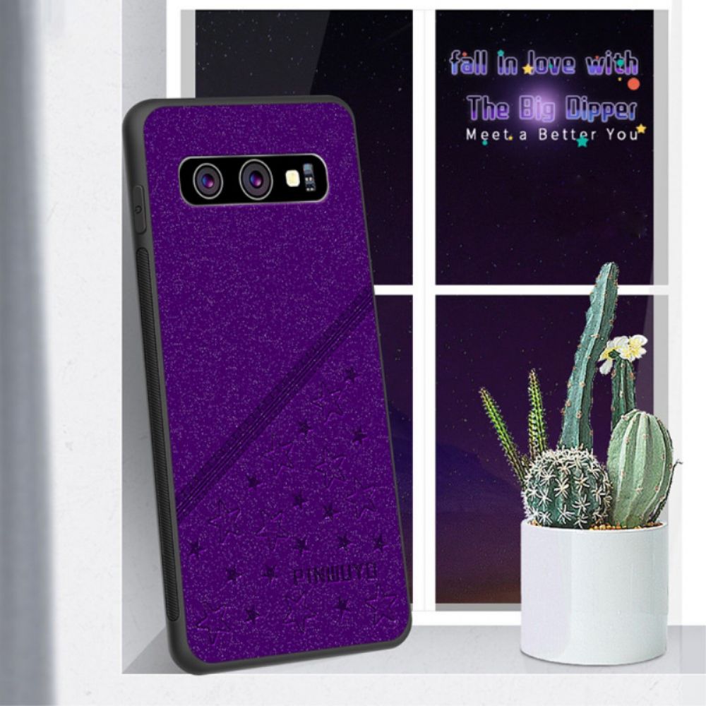 Hoesje voor Samsung Galaxy S10 Lucky Star-serie Pinwuyo