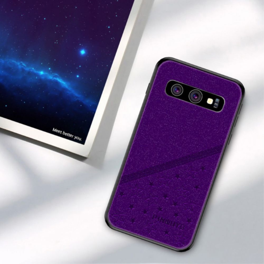 Hoesje voor Samsung Galaxy S10 Lucky Star-serie Pinwuyo