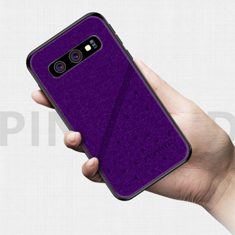 Hoesje voor Samsung Galaxy S10 Lucky Star-serie Pinwuyo