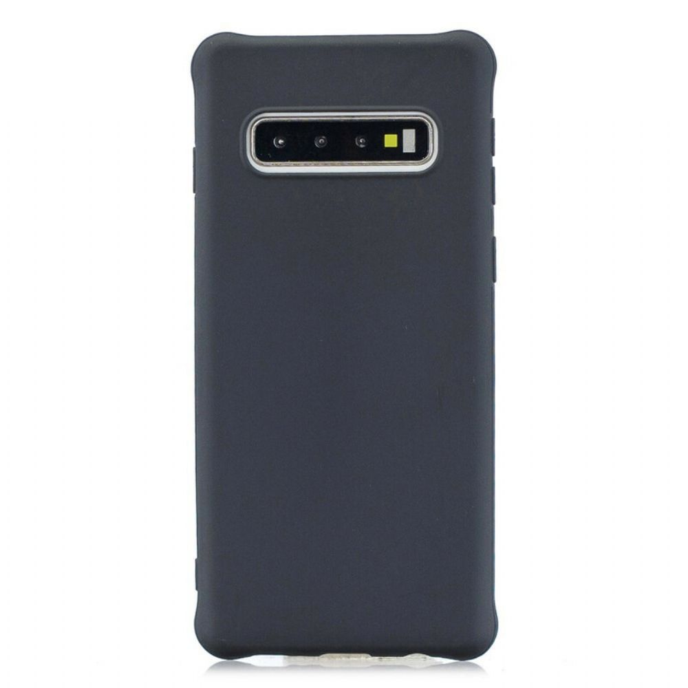 Hoesje voor Samsung Galaxy S10 Matte Zachte Siliconen